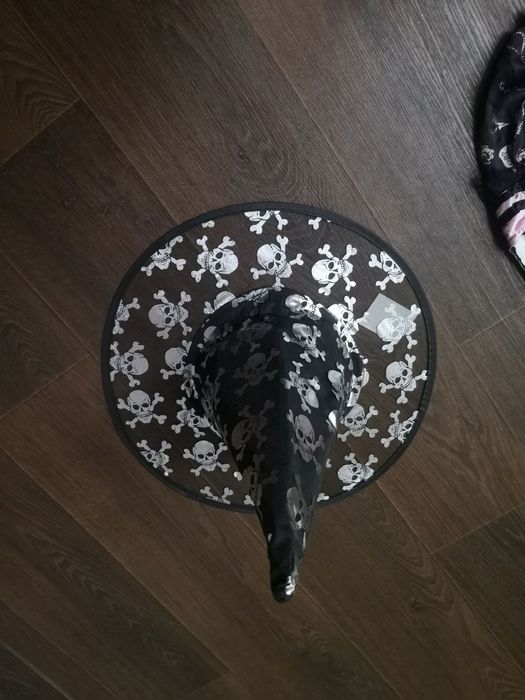 Карнавал маскарад костюм відьма капелюх ковпак хеловін хелоуін 5 6 7 р