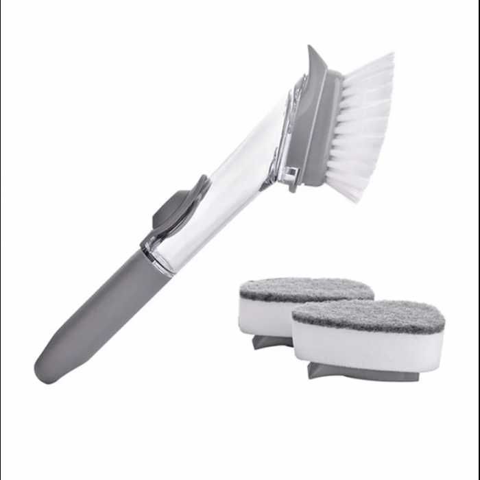 Щитка для миття посуду з дозатором миючого засобу