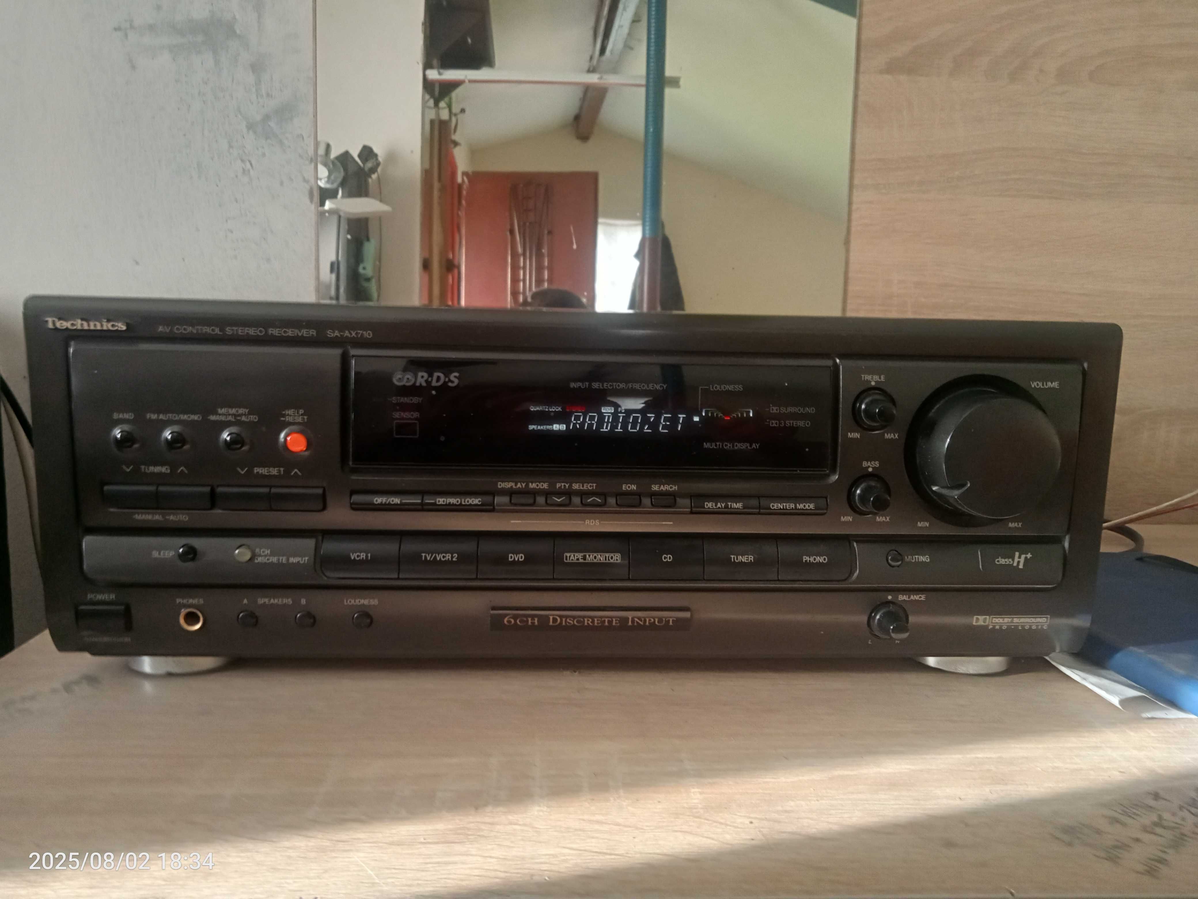 Amplituner TECHNICS SA-AX 710