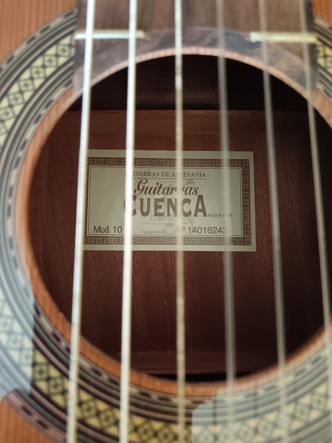 Viola - guitarra clássica Cuenca Artesana mod 10