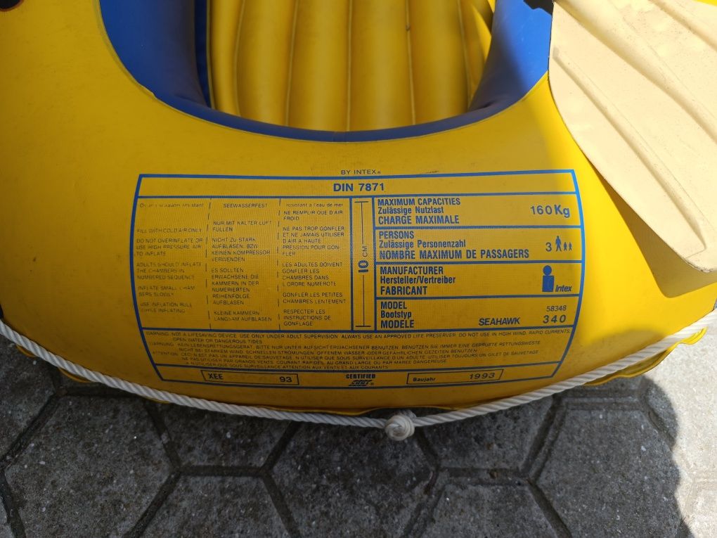 Barco Insuflável Intex SeaHank