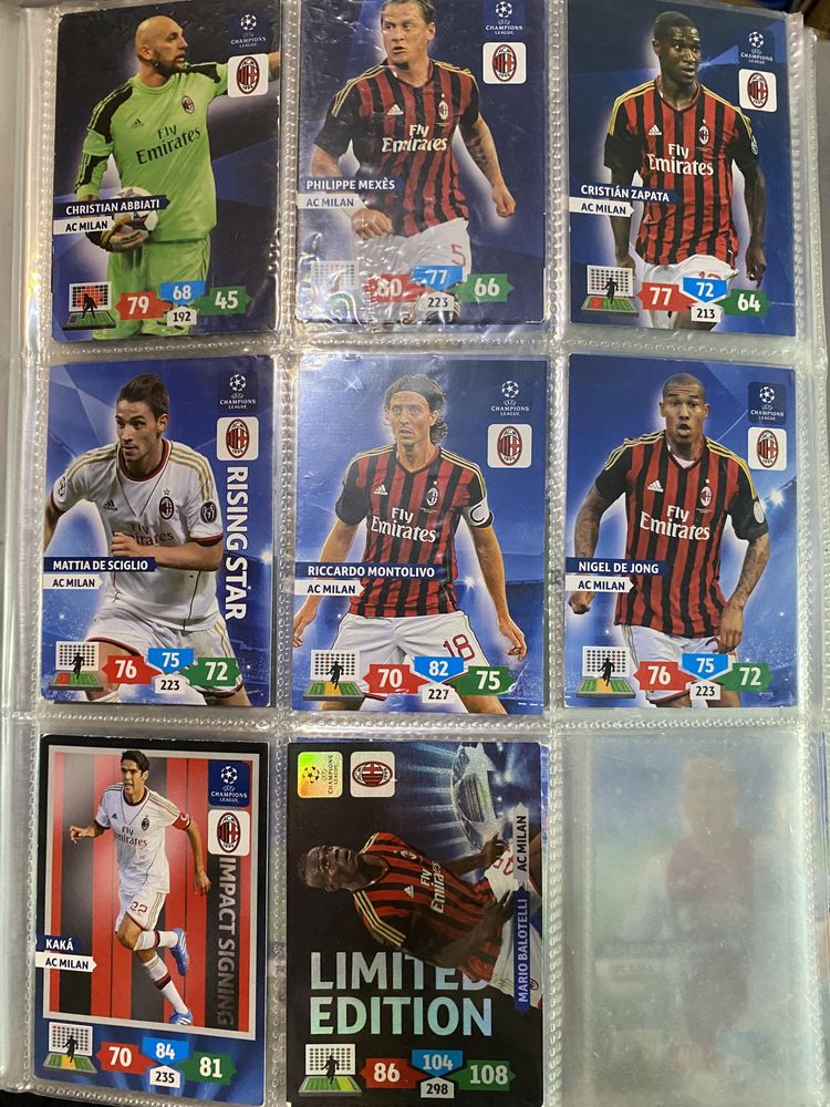 Karty piłkarskie Panini 2013/2014
