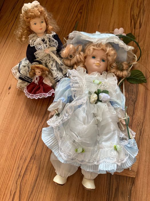 Lalki laleczki porcelanowe