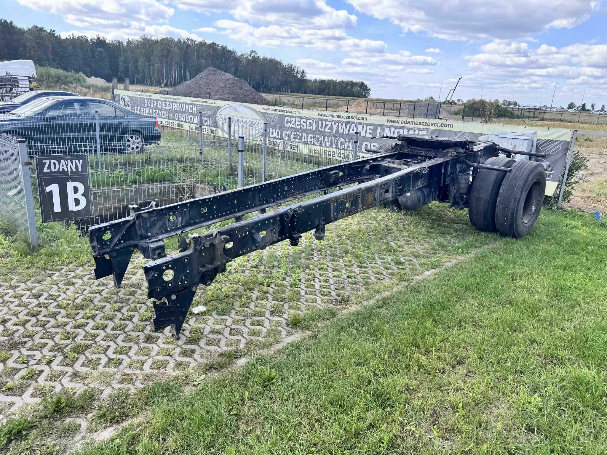 Wózek rama DOLLY pod przyczepę rolniczą Siodło bliźniak poduszk 1600kg