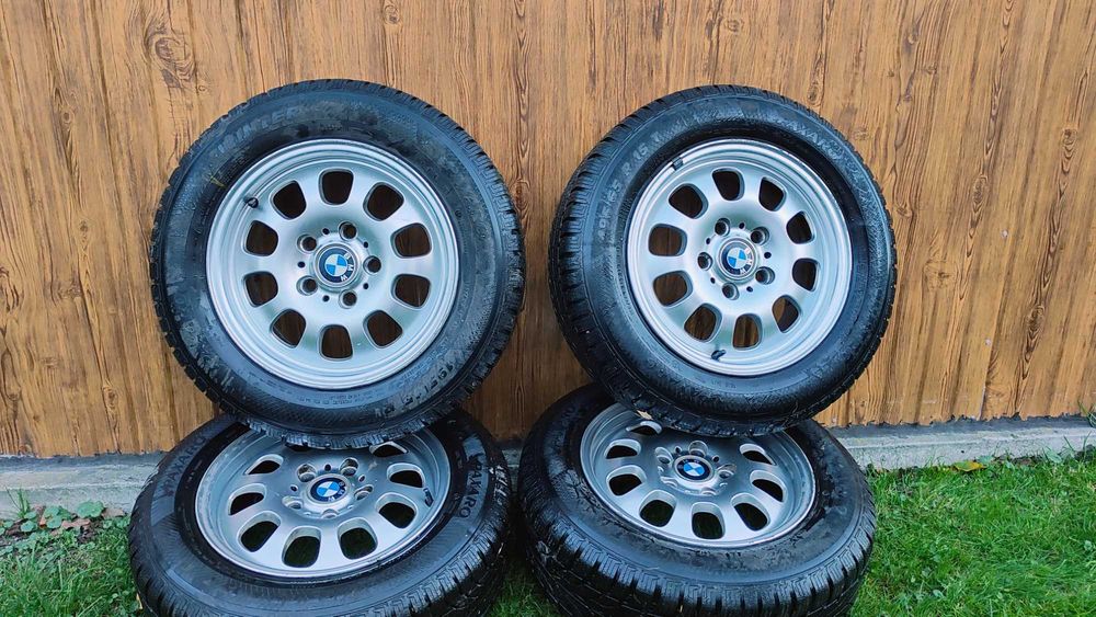 Felgi z oponami zimowymi BMW E46