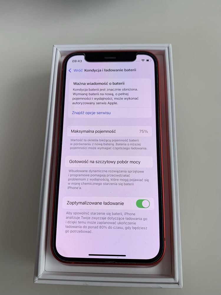 IPhone 12 mini Red