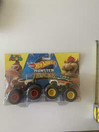 Hot Wheels Monster Truck Super Mario Bowster Donkey nowe Zapakowane