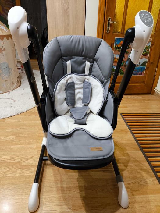 Стільчик-гойдалка CARRELLO Cascata Ash Grey