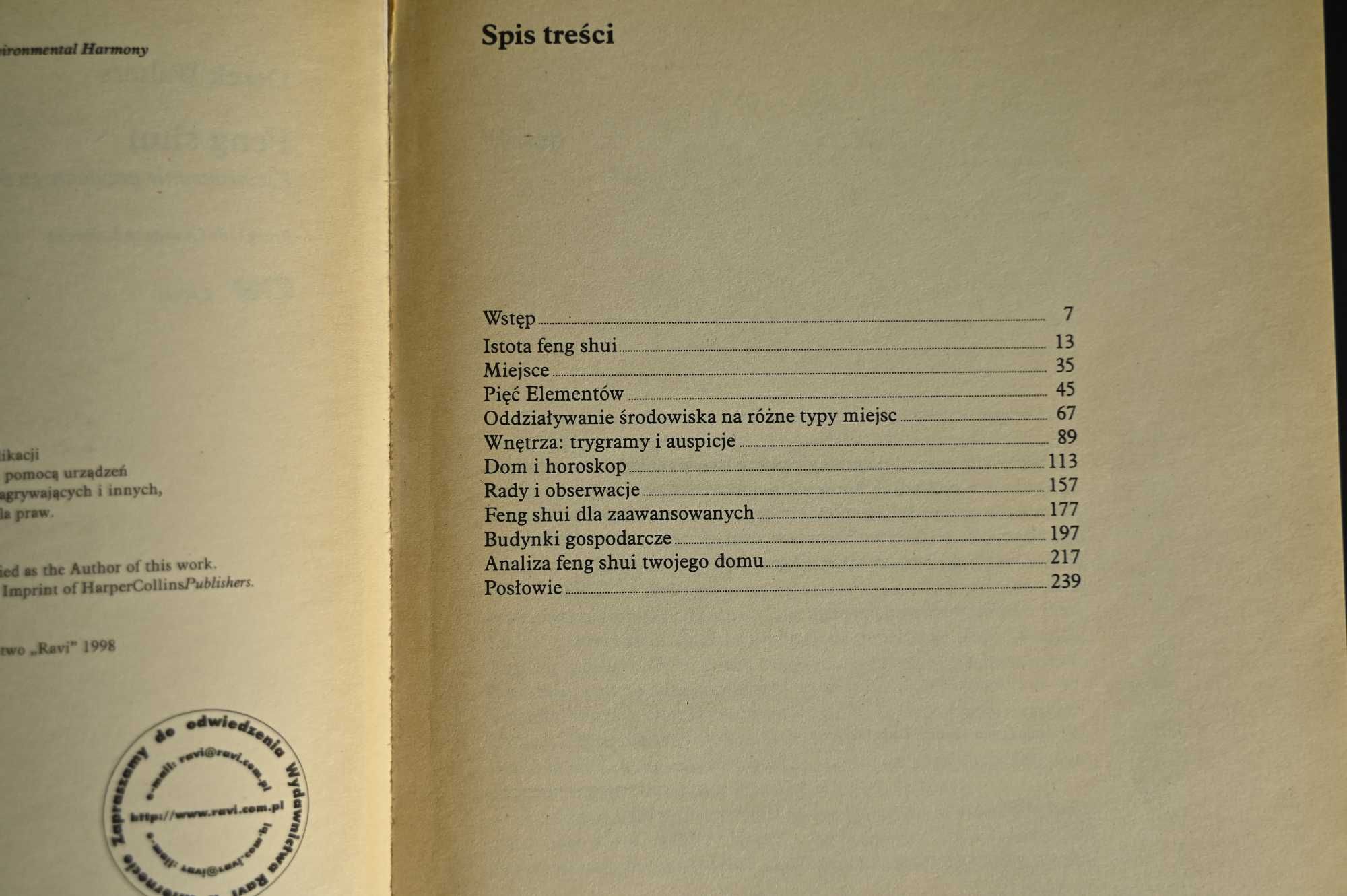 Podręcznik Feng Shui Derek Walters książka