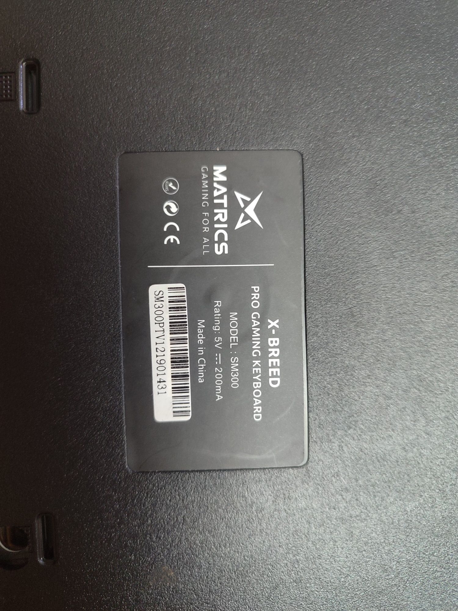 Vendo teclado mecânico Matrics X-Breed