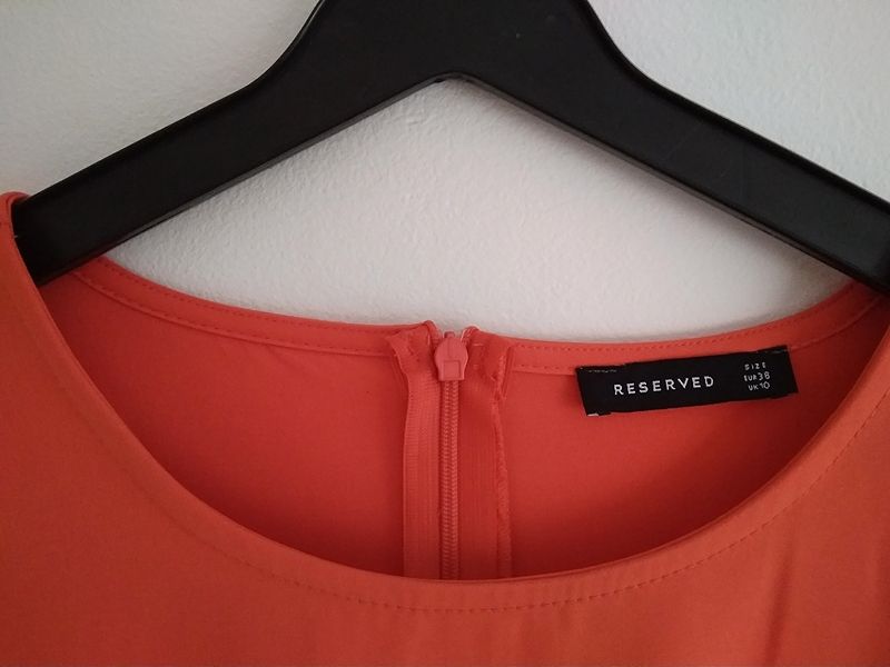 Sukienka RESERVED r. 38 pomarańczowa