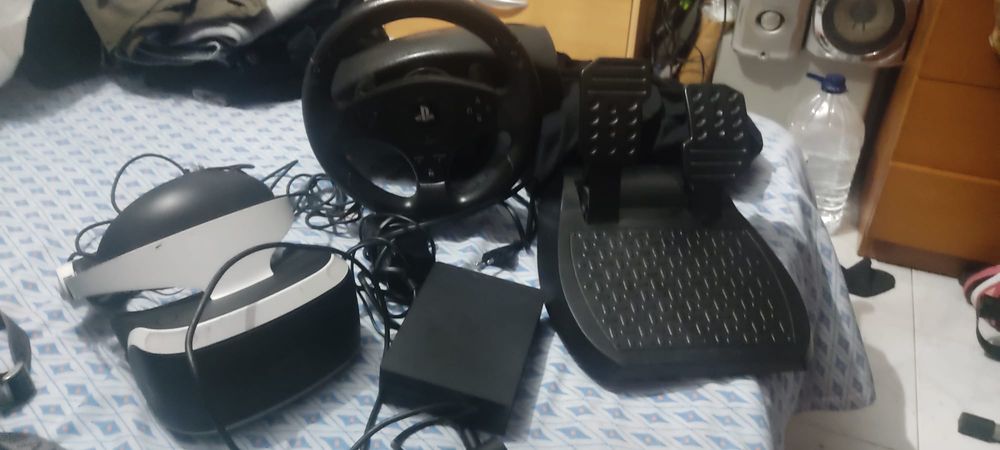 Volante Ps4/Ps5 + Óculos Vr Ps4