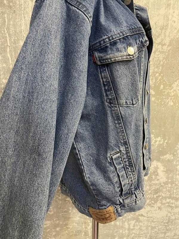 Куртка levis 505 винтаж made in usa джинсовая L XL XXL джинсовка