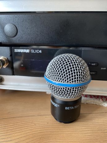 Shure beta 58a kapsuła rpw 118 mikrofon dynamiczny
