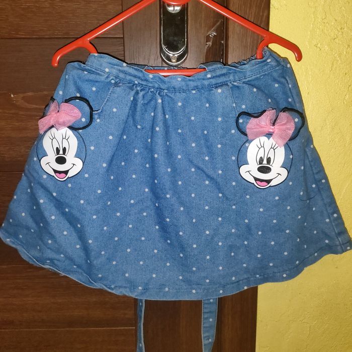 Spódniczka myszka Minnie rozmiar 116