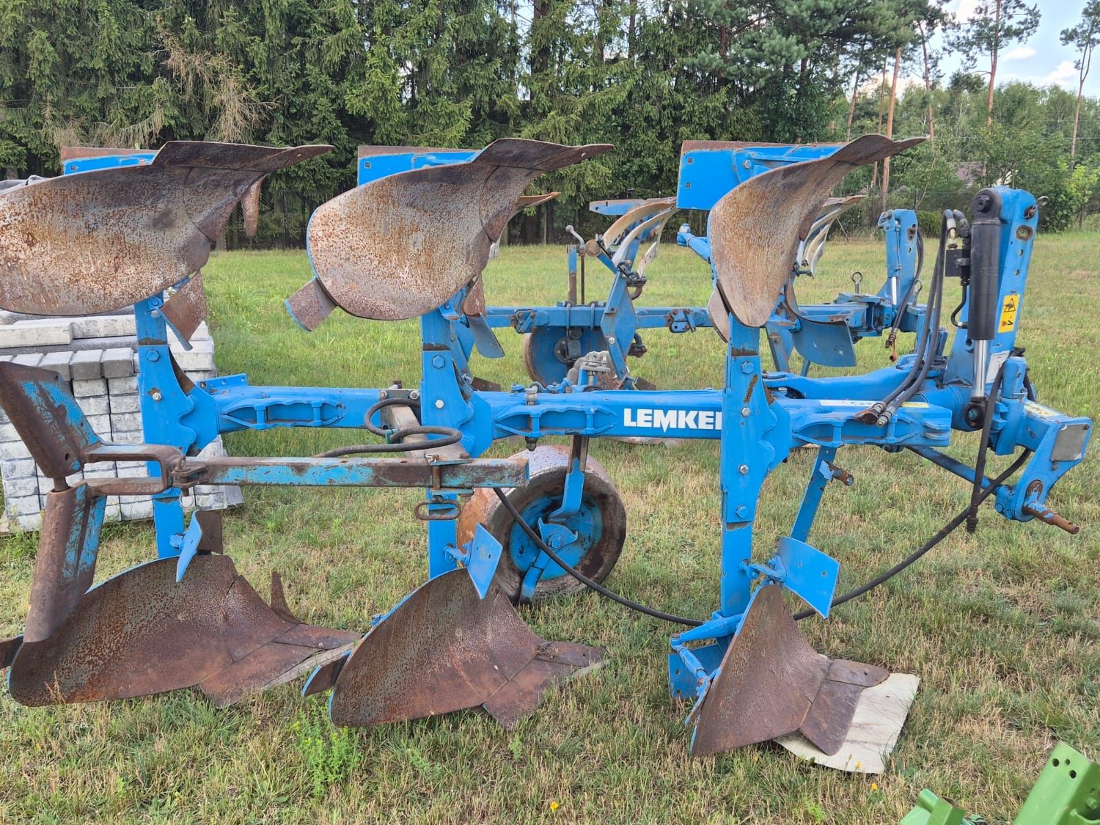 Pług 3 skibowy lemken ( kuhn, Rabe)