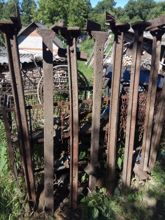 Теплица, гараж, чугун