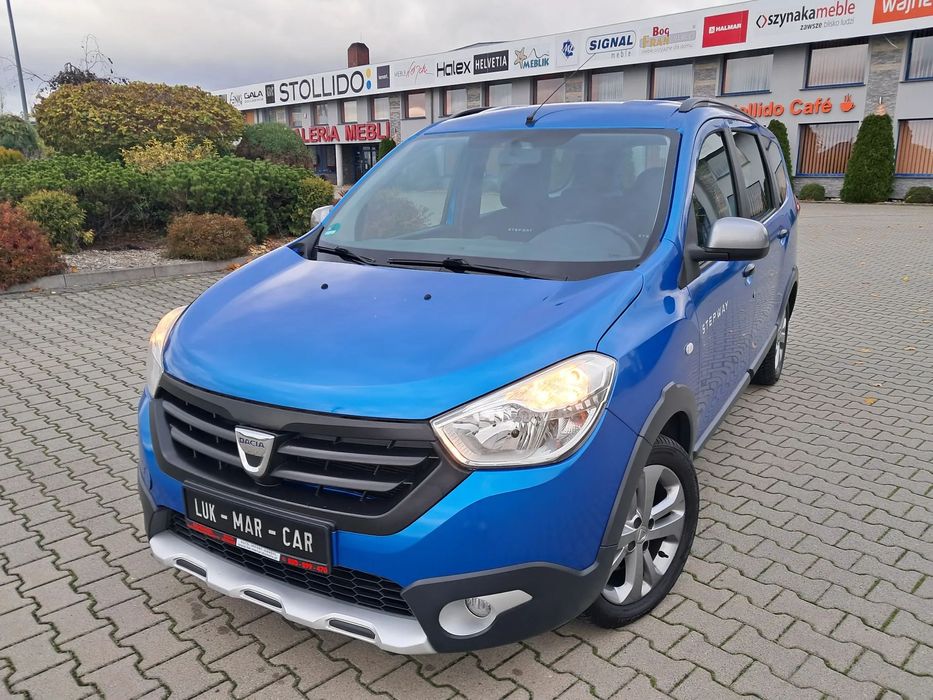 Dacia Lodgy 1.2*115ps*1WŁ*STEPWAY*SERWIS A.S.O*tylko 79tyś
