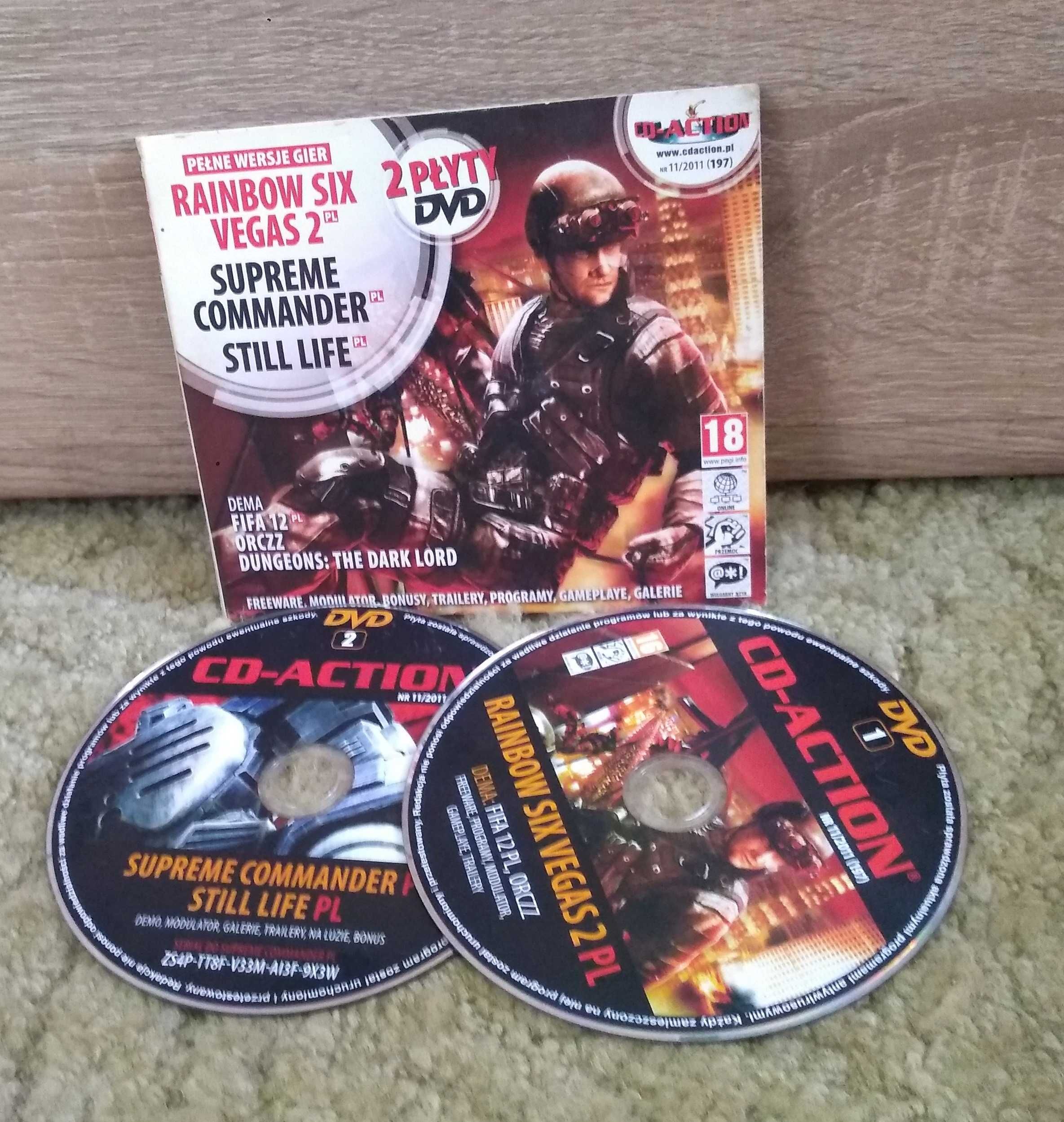 Tom Clancy's Rainbow Six Vegas 2, Supreme Commander, Still Life / PC /