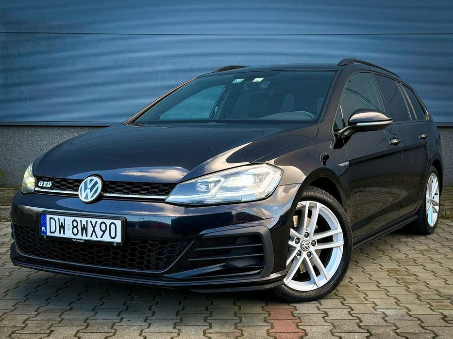 Volkswagen Golf VII GTD 2.0 TDI 184KM Kombi Salon PL I właściciel Bezwypadkowy Hak