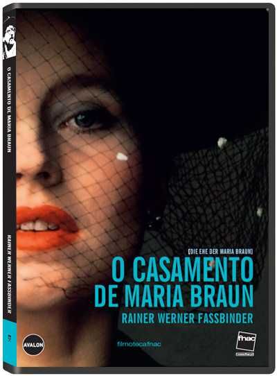 DVD “O casamento de Maria Braun”, de Rainer Werner Fassbinder. Raro.