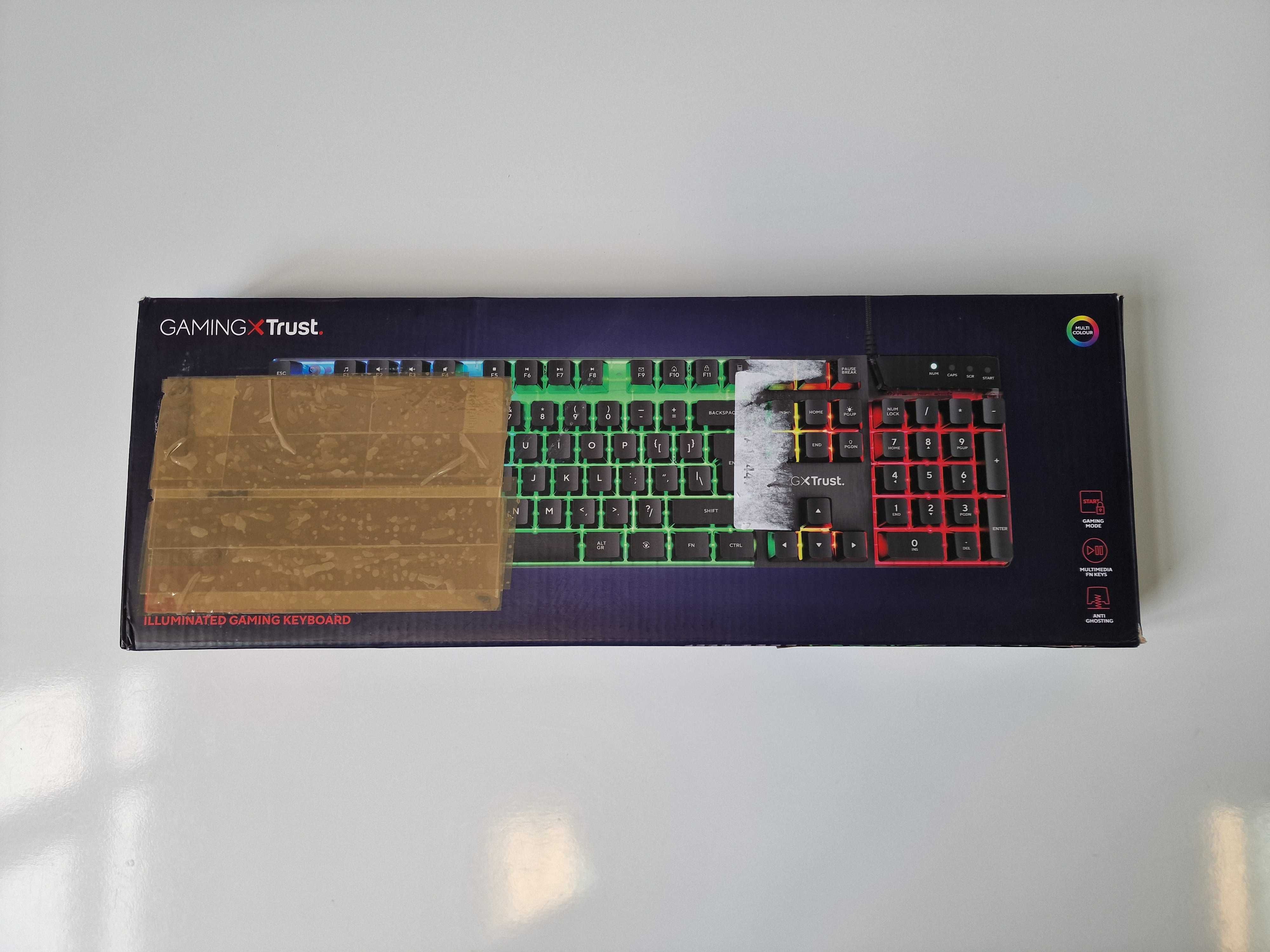 Klawiatura przewodowa Trust Gaming GXT 835 Azor