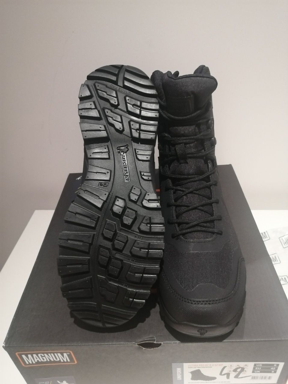 Botas Magnum Última Pro 8.0 Side Zip