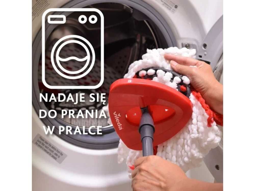 Mop Obrotowy Vilenda Turbo Easy Wring and Clean Sprzątnie Gratis Wkład