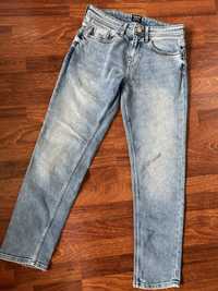 Spodnie jeansy męskie niebieskie Comfort Cropp W28 L32 S