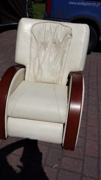 Fotel z masażem-zamiana