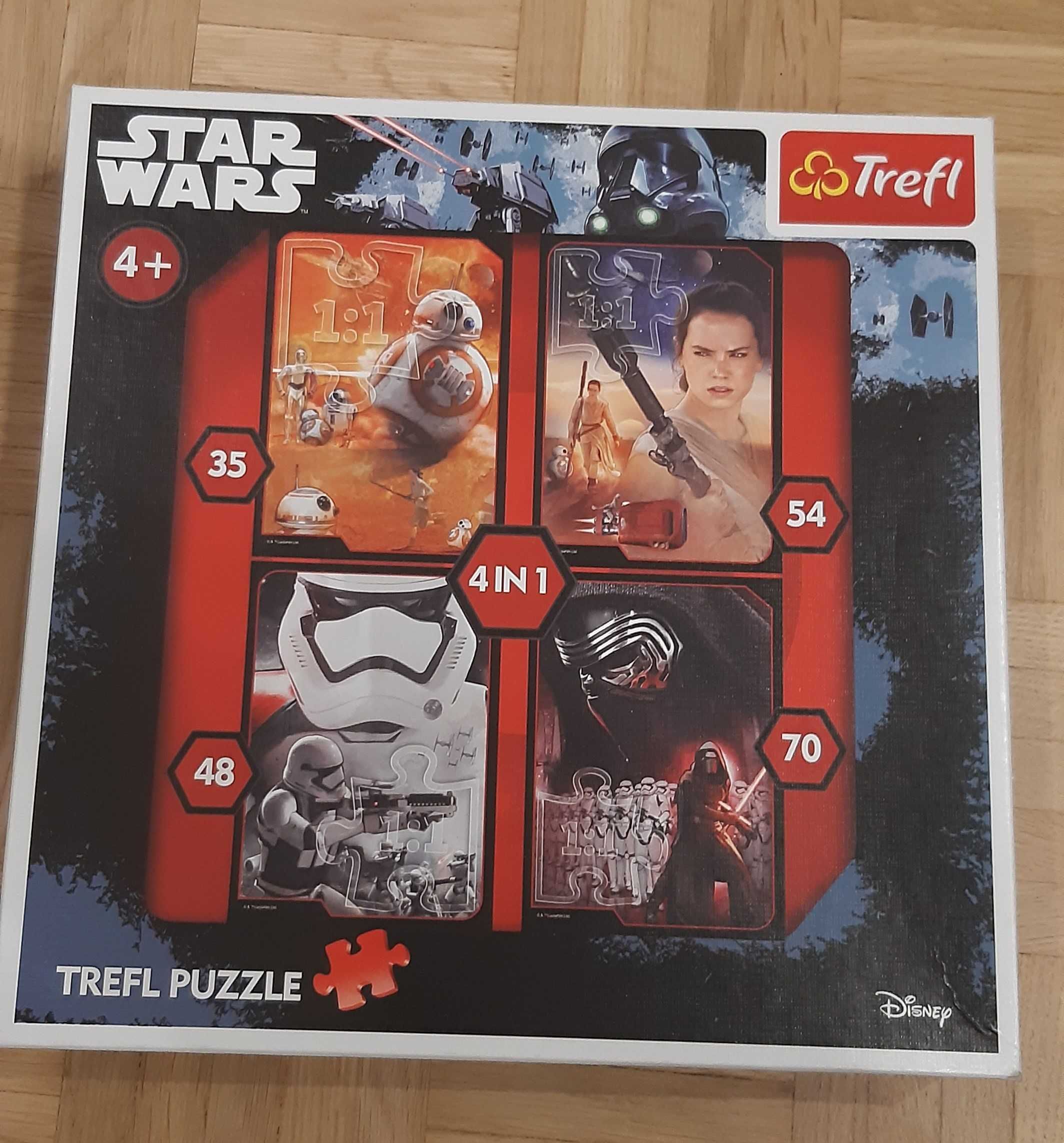 Trefl Puzzle Star Wars 4 w 1