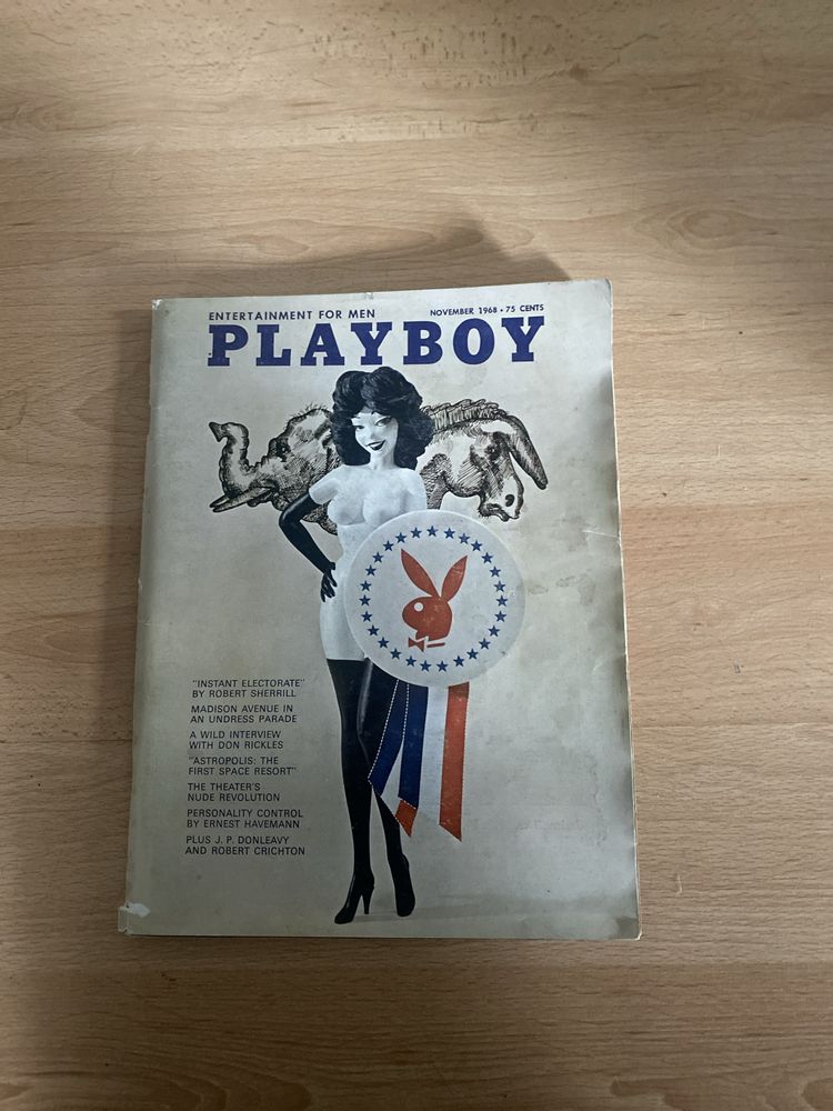 Gazeta Playboy z roku 1968