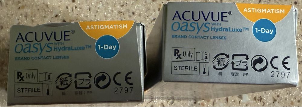 Acuvue Oasys контактні лінзи