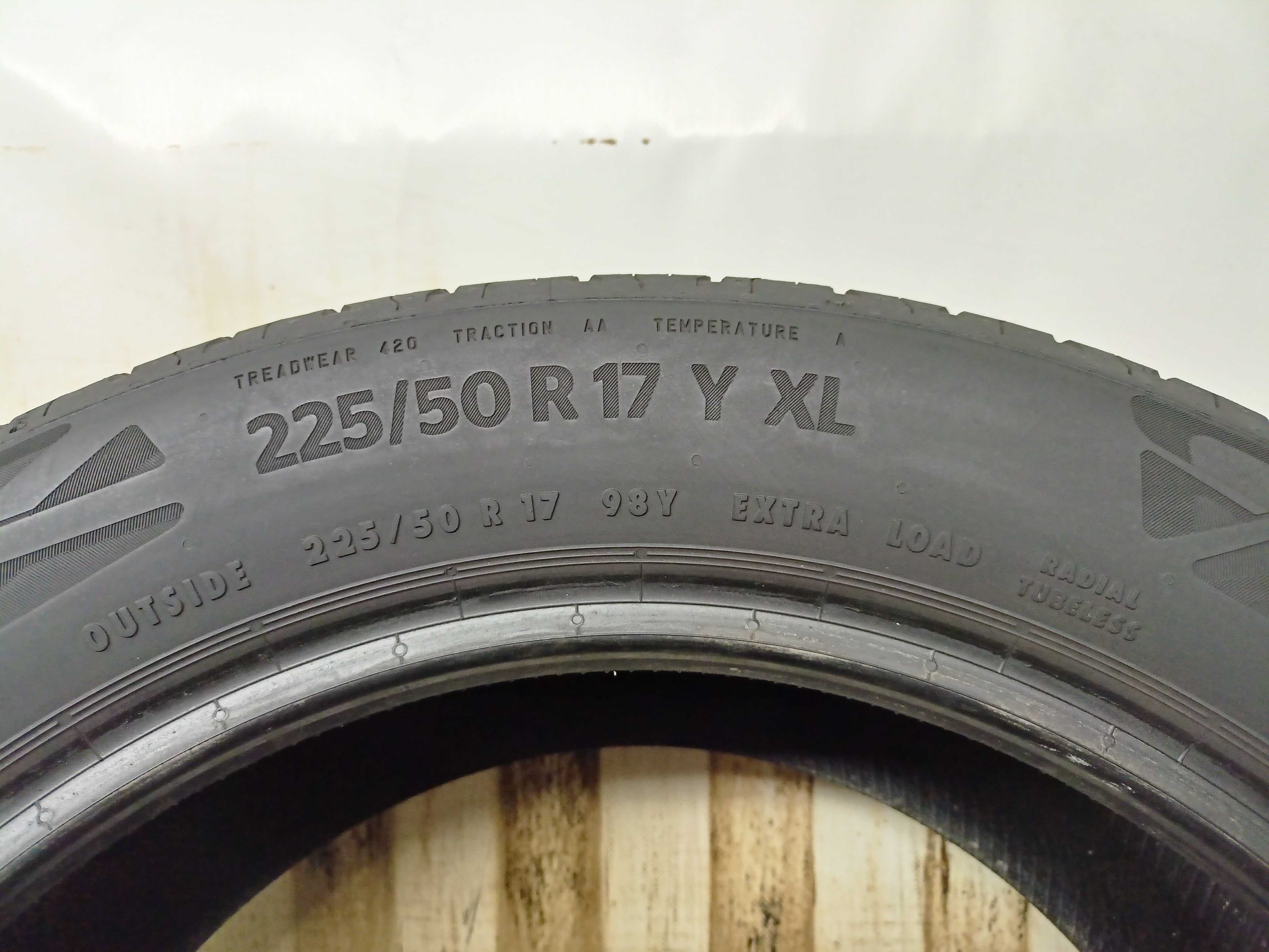 Continental EcoContact 6 225/50/17 24r. 98Y 2x5,7mm 2x5,2mm (4964)