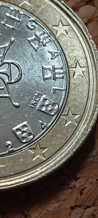 Moeda 1€ Portugal 2024.Leia descrição.