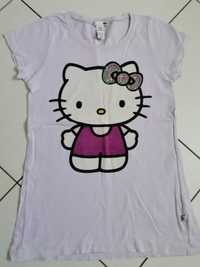 tunika sukienka dla dziewczynki rozmiar 128 h&m Hello Kitty