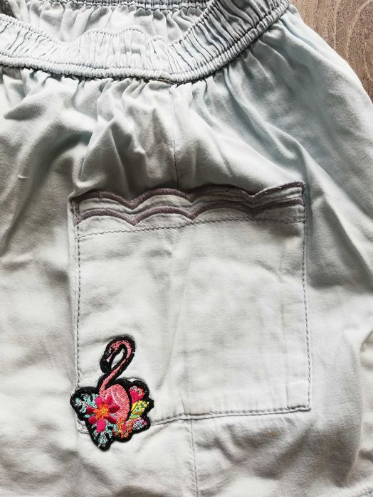 Saia de ganga e vestido Tam 7-8 anos