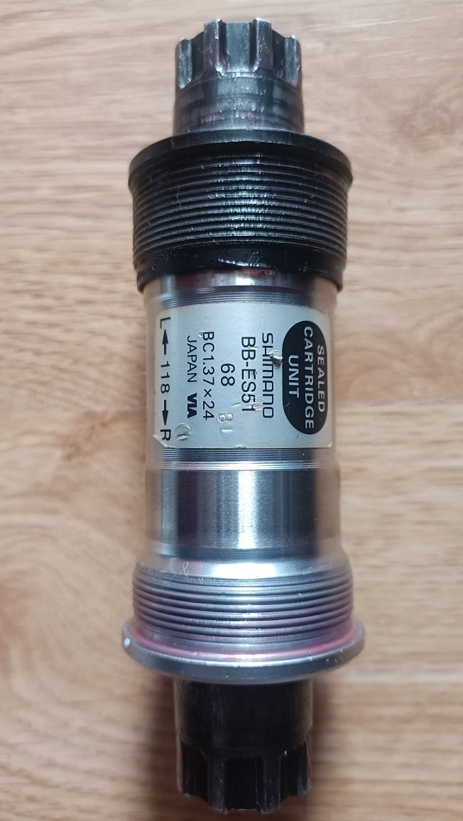 Suport Shimano Deore BB-ES51 118/68mm gwint angielski