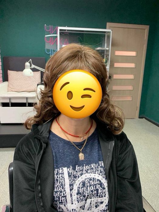 Перука з термоволокна