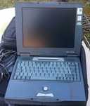 Zabytkowy laptop Fujitsu C325 Kompletny Sprawny Win98 + Gratis gry PC