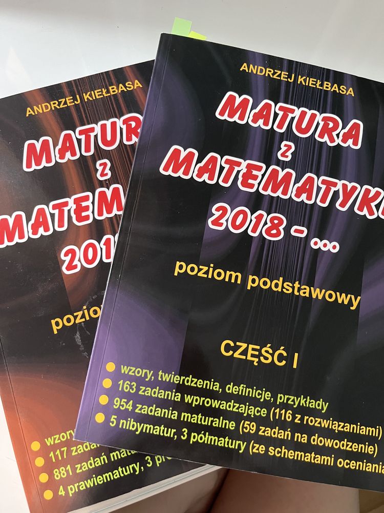 Andrzej Kiełbasa - zadania maturalne z matematyki - część I i II