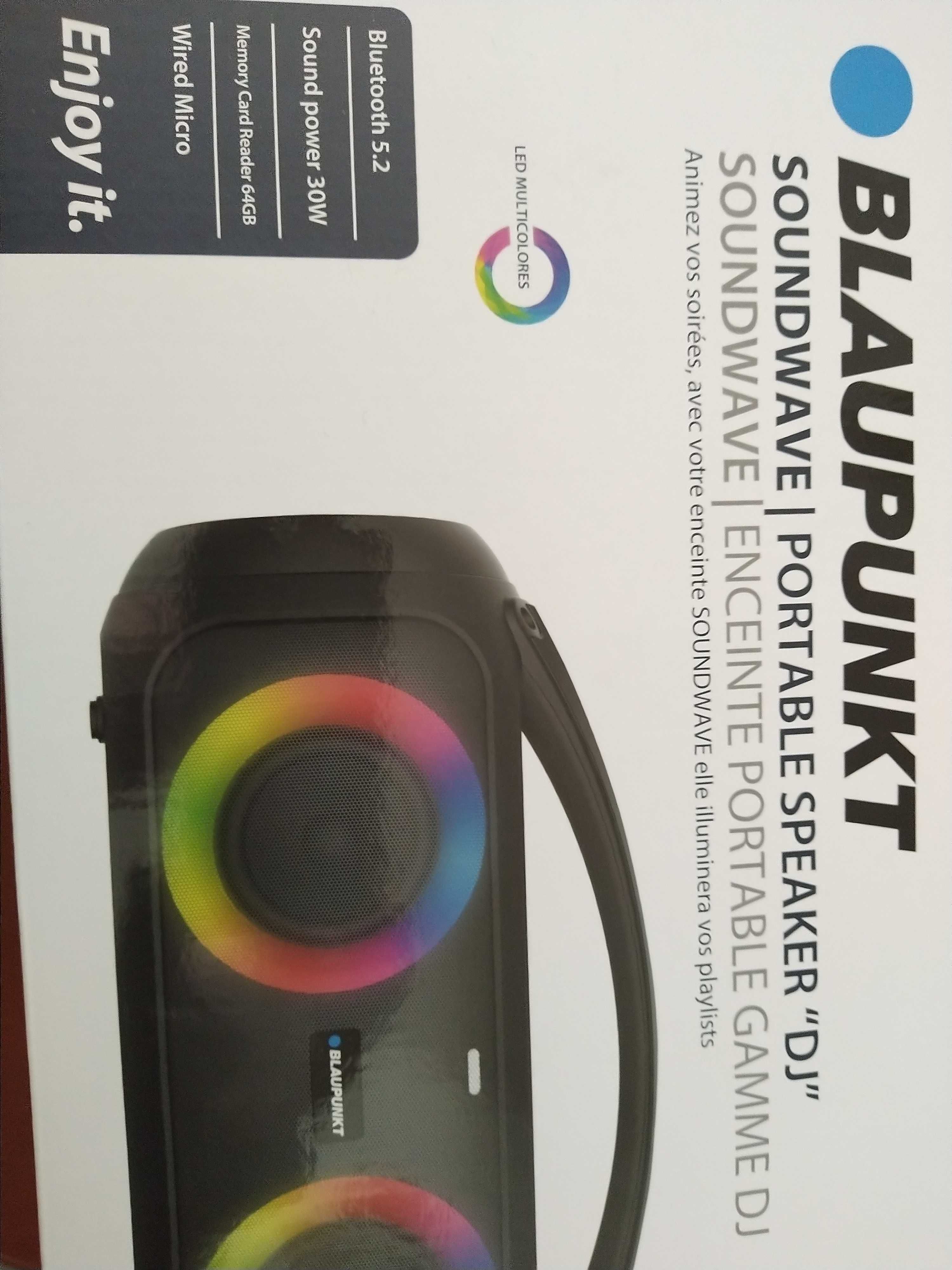 Blaupunkt Coluna Bluetooth - BLP3955