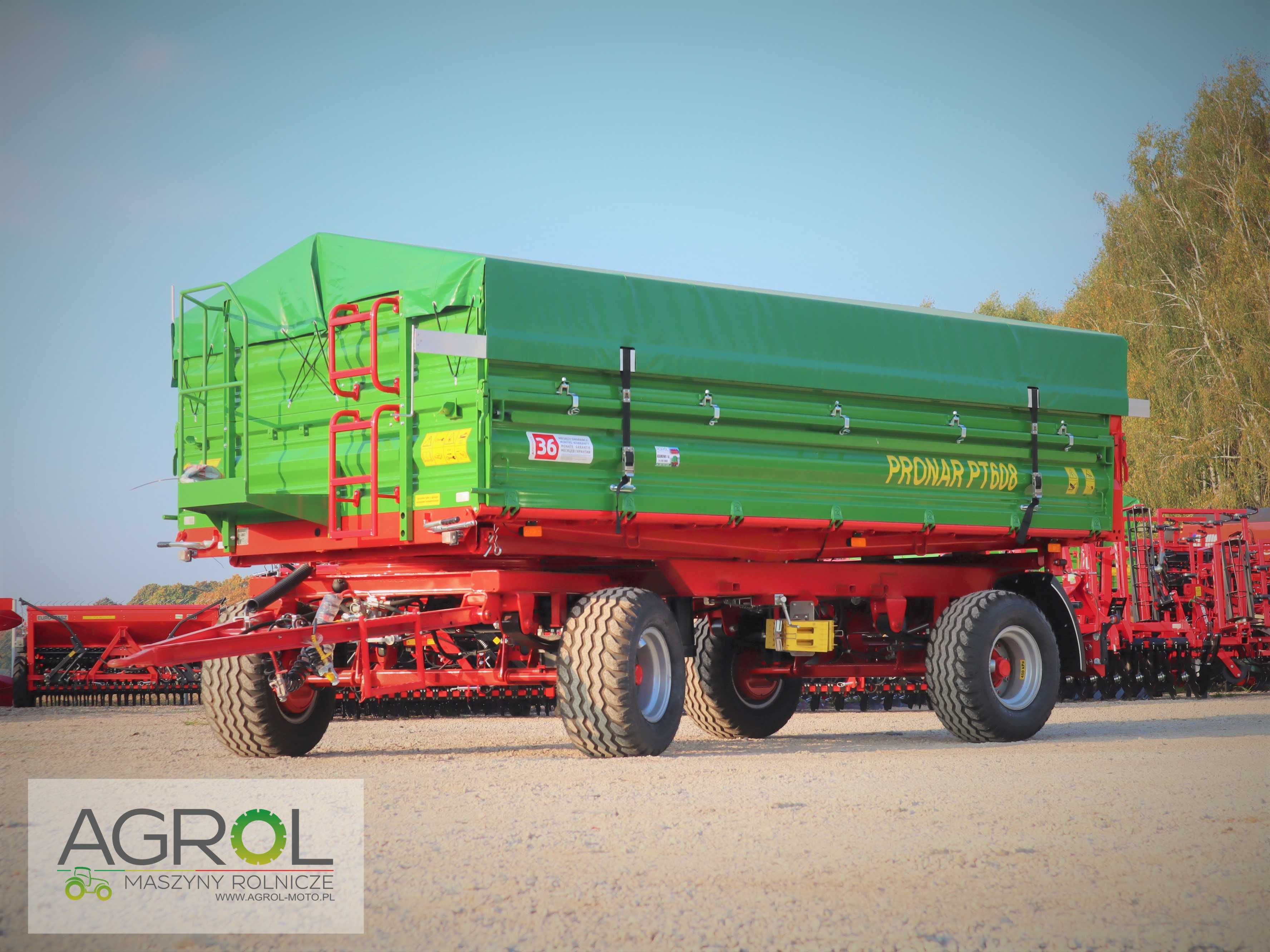 Przyczepa PRONAR PT606 6t paletowa przyczepa rolnicza PT608 URSUS