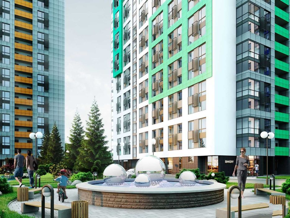 Продаж квартири в сучасному  ЖК "Щасливий" на вулиці Бігова