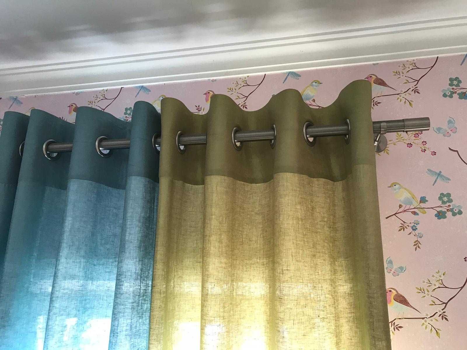 Cortina / Cortinado com varão (2,55m) incluído