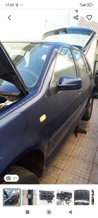 VW Golf IV peças