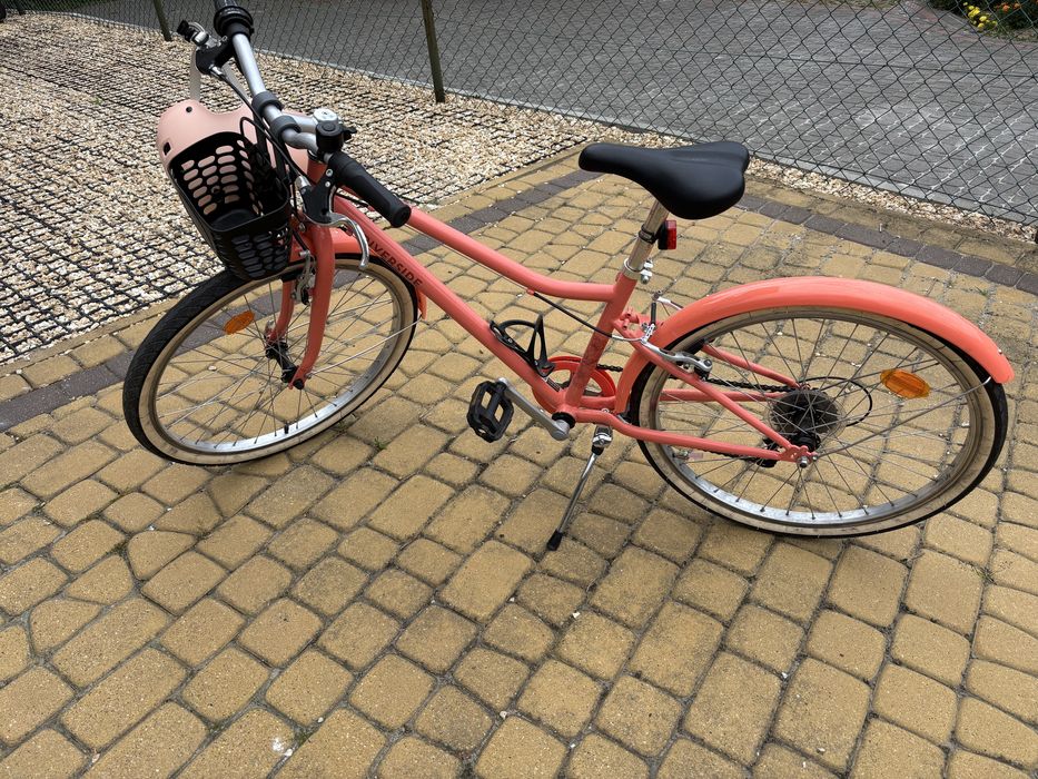 BTWIN Rower dziecięcy trekkingowy Riverside 500 24"