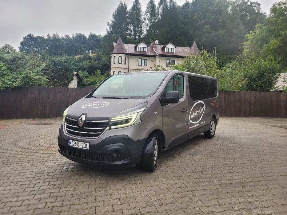 Renault Trafic 2.0D 145KM Long 9 os., Nawigacja, Faktura Vat 23%