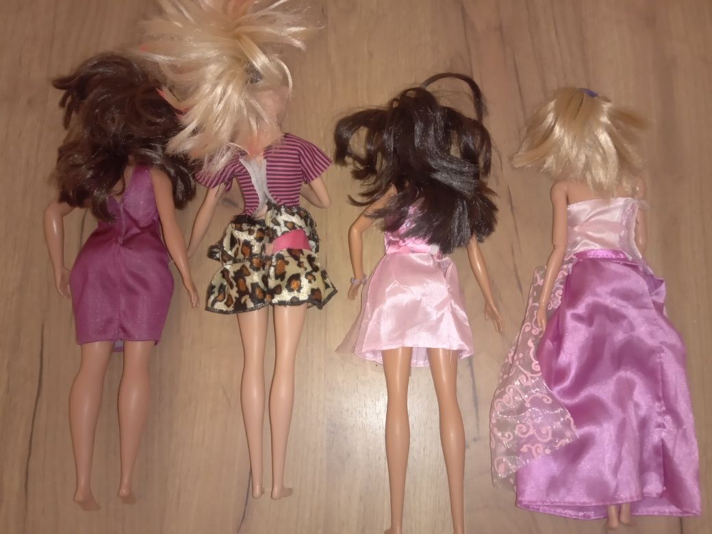 Barbie zestaw oryginalnych lalek