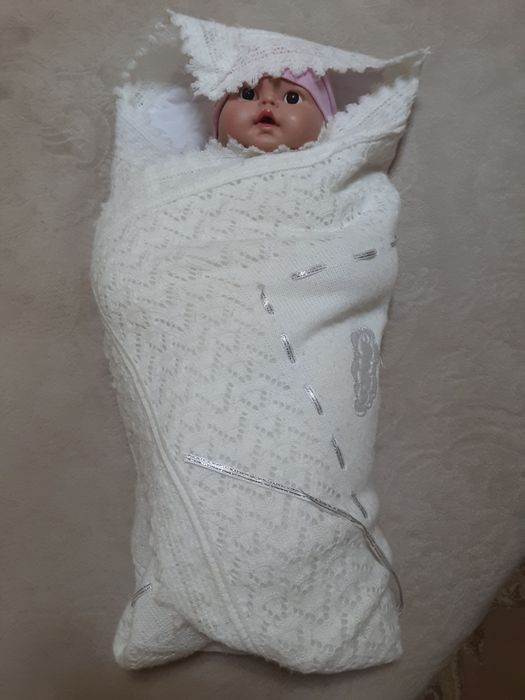 Конверт-плед на виписку з пологового